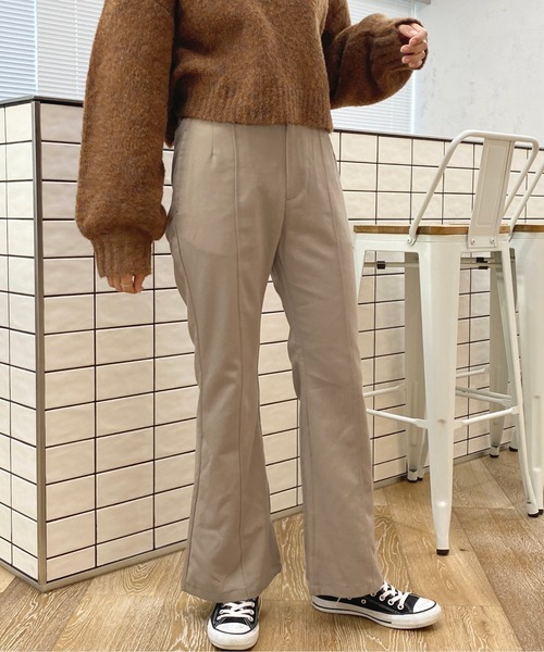 apres jour（アプレジュール）の「センターシームフレアパンツ【ZOZOTOWN限定アイテム】（その他パンツ・レディース・モカ/ダークグリーン/ダークブラウン・MEDIUM/SMALL/X-LARGE）」の22枚目の写真