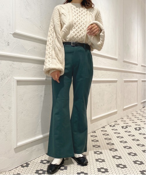 セール】センターシームフレアパンツ【ZOZOTOWN限定アイテム】（その他