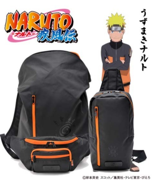 DEVICE（デバイス）の「NARUTO-ナルト- 疾風伝 ウエストバッグ（ボディバッグ/ウエストポーチ・メンズ・ブラック/ワイン/ネイビー/カーキ・FREE）」の13枚目の写真