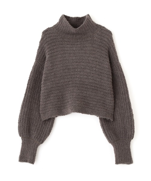 FREE'S MART（フリーズマート）の「フェザーモールハイネック短丈ニット（ニット/セーター・レディース・ホワイト/グレー/イエロー・FREE）」の14枚目の写真