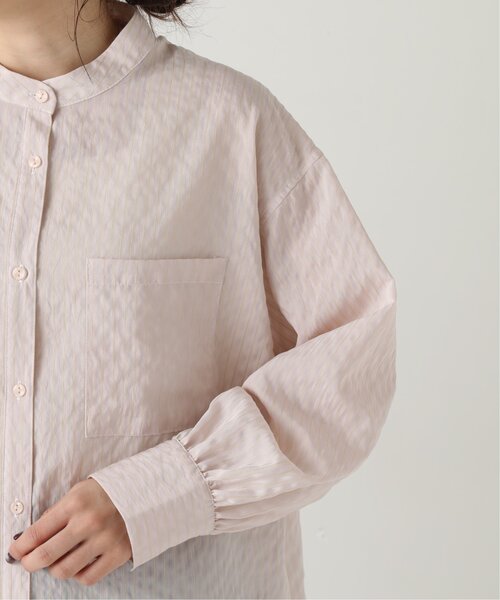 RAY CASSIN（レイカズン）の「マルチストライプシアーシャツ（シャツ/ブラウス・レディース・イエロー/パープル/ピンク・FREE）」の19枚目の写真