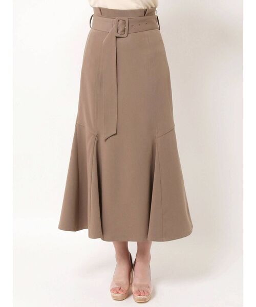 LAGUNAMOON（ラグナムーン）の「ウエストマークマーメイドスカート（スカート・レディース・イエロー/アイボリー/モカ・SMALL/MEDIUM）」の16枚目の写真