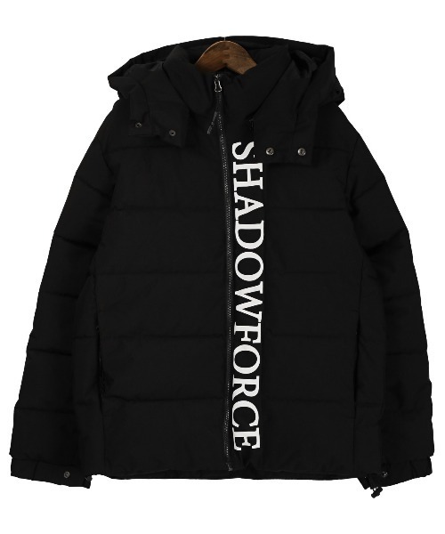 LUXSTYLE(ラグスタイル)の「フードロゴプリント中綿ブルゾン(ブルゾン・メンズ・ブラック/ホワイト・M/L/XL)」の7枚目の写真
