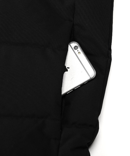 LUXSTYLE(ラグスタイル)の「フードロゴプリント中綿ブルゾン(ブルゾン・メンズ・ブラック/ホワイト・M/L/XL)」の21枚目の写真