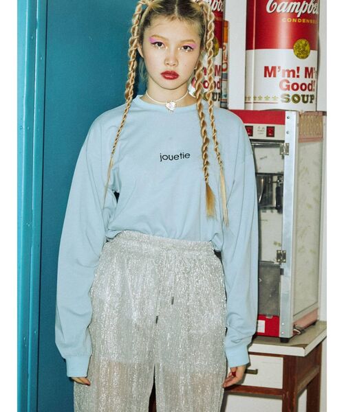 jouetie（ジュエティ）の「アクリルハートネックレス（ネックレス・レディース・ブラック/クリア・FREE）」の11枚目の写真