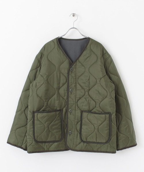 URBAN RESEARCH(アーバンリサーチ)の「リバーシブルライナージャケット(その他アウター・メンズ・ブラック/カーキ・MEDIUM/LARGE)」の18枚目の写真
