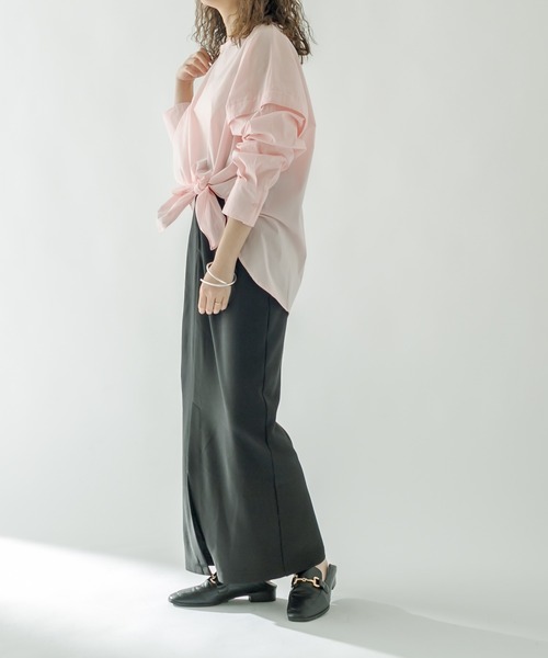 ハイウエストZIPスカート