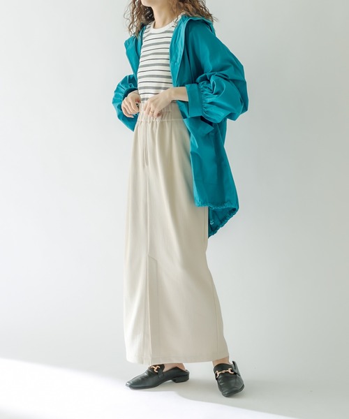 ハイウエストZIPスカート