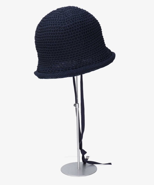 OVERRIDE（オーバーライド）の「OVERRIDE TM LIBRE BELL HAT（ハット・レディース・ベージュ/ネイビー/オリーブ・M/57.5cm）」の18枚目の写真