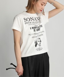 Thomas magpie | 【THOMAS MAGPIE】30/2  スーパーコットンイラストロゴT(Tシャツ/カットソー)