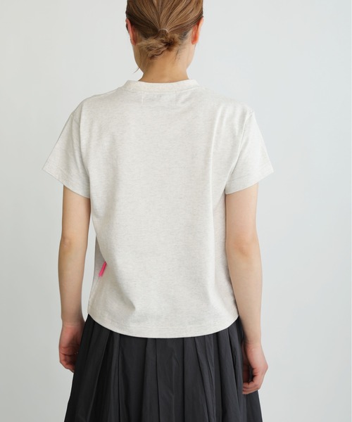 Thomas magpie（トーマスマグパイ）の「【THOMAS MAGPIE】30/2  スーパーコットンイラストロゴT（Tシャツ/カットソー・レディース・ネイビー/ベージュ/ホワイト・M）」の8枚目の写真