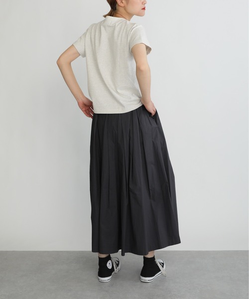 Thomas magpie（トーマスマグパイ）の「【THOMAS MAGPIE】30/2  スーパーコットンイラストロゴT（Tシャツ/カットソー・レディース・ネイビー/ベージュ/ホワイト・M）」の12枚目の写真