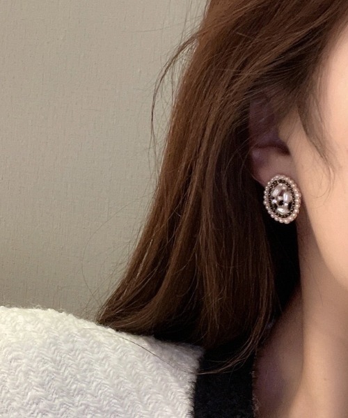 LAC-VERT（ラック・ヴェール）の「レトロビジューイヤリング（イヤリング・レディース・ゴールド・FREE）」の8枚目の写真