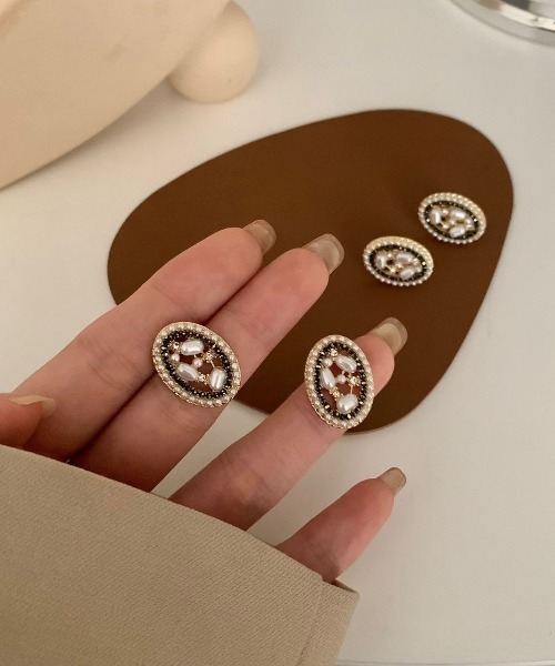 LAC-VERT（ラック・ヴェール）の「レトロビジューイヤリング（イヤリング・レディース・ゴールド・FREE）」の12枚目の写真