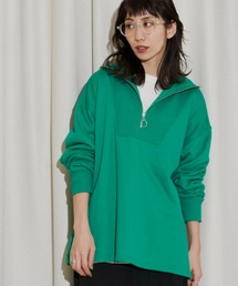 Auntie Rosa Holiday | ハーフZIPオーバーサイズスウェット(スウェット)