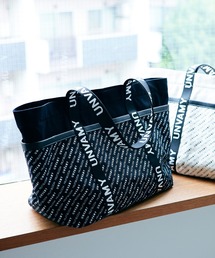 FTL LOGO PATTERN TOTE BAG / トートバッグ 多機能 大容量 A4サイズ収納可 / ユニセックス ジェンダーレス
