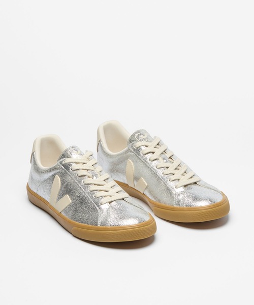 VEJA（ヴェジャ）の「VEJA / “ESPLAR”  スニーカー（スニーカー・レディース・ホワイト×ブラック/ホワイト/ホワイト×ゴールド/ホワイト×ライトグレー/ホワイト系/ホワイト×パープル/ホワイト×シルバー・40/38/39/36/37/44/41/42/43）」の22枚目の写真