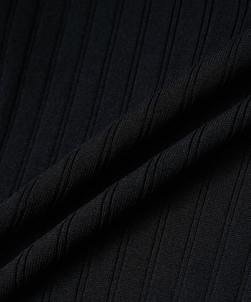 ROPE' PICNIC（ロペピクニック）の「Beauty knit/スカラップネックハーフスリーブニットプルオーバー（ニット/セーター・レディース・ブラック/オフホワイト/ブラウン/グリーン系その他/ラベンダー・38）」の8枚目の写真