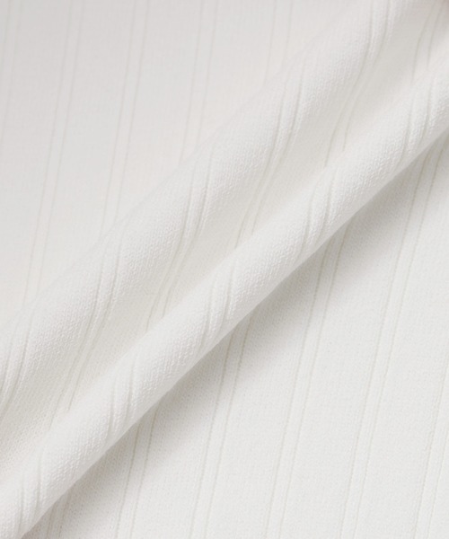 ROPE' PICNIC（ロペピクニック）の「Beauty knit/スカラップネックハーフスリーブニットプルオーバー（ニット/セーター・レディース・ブラック/オフホワイト/ブラウン/グリーン系その他/ラベンダー・38）」の18枚目の写真