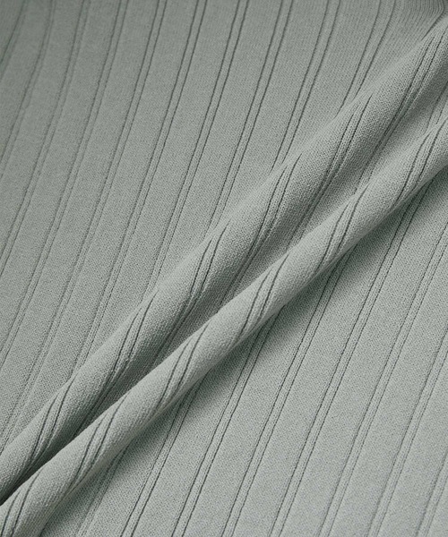 ROPE' PICNIC（ロペピクニック）の「Beauty knit/スカラップネックハーフスリーブニットプルオーバー（ニット/セーター・レディース・ブラック/オフホワイト/ブラウン/グリーン系その他/ラベンダー・38）」の11枚目の写真