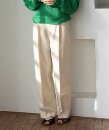 ReNorm | ハイウエストバックレースアップパンツ(スラックス)