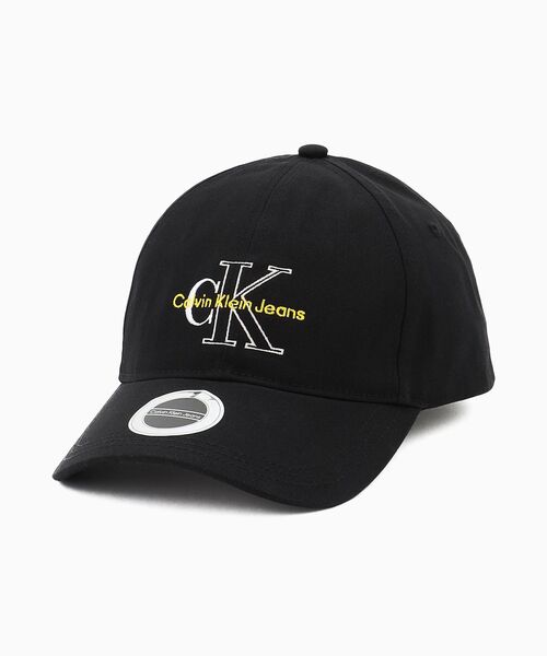 Calvin Klein Jeans Accessory(カルバン・クラインジーンズアクセサリー)の「ツートン キャップ(キャップ・メンズ・ブラック・FREE)」の2枚目の写真