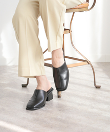 Simplicite | スクエアトゥミュール(スリッポン)