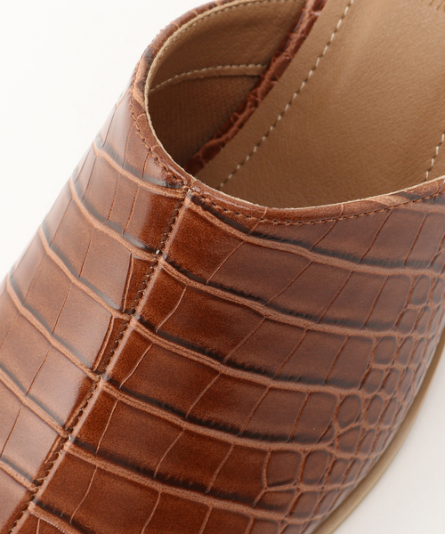 Simplicite(サンプリシテ)の「スクエアトゥミュール(スリッポン・レディース・ホワイト/ブラック/ブラウン・SMALL/MEDIUM/LARGE)」の22枚目の写真