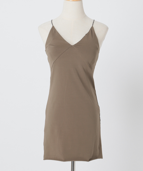 CITYSHOP（シティーショップ）の「CAMI BUSTIER：キャミソール（キャミソール・レディース・ブラック/グレー・38/36）」の3枚目の写真