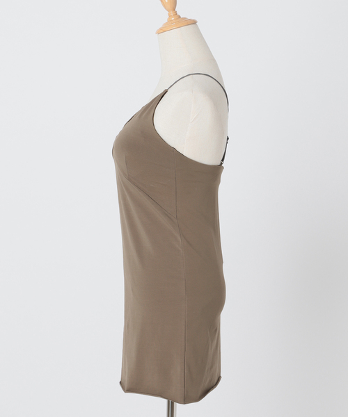 CITYSHOP（シティーショップ）の「CAMI BUSTIER：キャミソール（キャミソール・レディース・ブラック/グレー・38/36）」の4枚目の写真