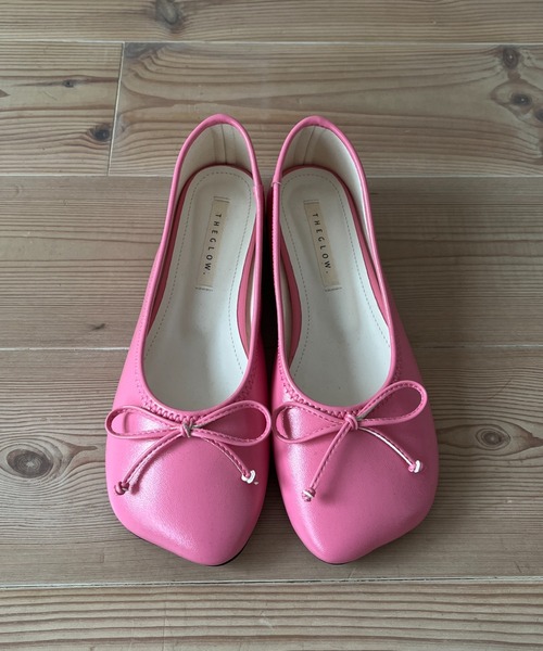 wee9s（ウィークス）の「round square ballet shoes / ラウンドスクエアバレエシューズ（バレエシューズ・レディース・ピンク/ブラック/ホワイト/シルバー/ミント・25cm/24cm/23cm/23.5cm/24.5cm）」の10枚目の写真