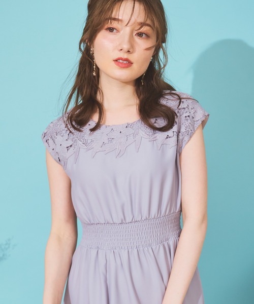 Noela（ノエラ）の「パネルレースワンピース（ワンピース）」 - WEAR