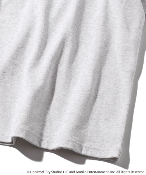 FREAK'S STORE(フリークスストア)の「WEB限定 JURASSIC PARK/ジュラシック・パーク 別注 ビッグシルエット プリントTシャツ(Tシャツ/カットソー・メンズ・ブラック/グリーン/ホワイト/グレー/ブルー・LARGE/MEDIUM/SMALL)」の10枚目の写真