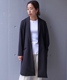 kaene | kaene(カエン) バックプリーツミディコート/フォーマル対応可(その他アウター)