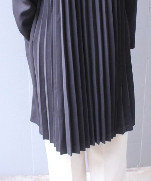 kaene（カエン）の「kaene(カエン) バックプリーツミディコート/フォーマル対応可（その他アウター・レディース・ブラック・FREE）」の9枚目の写真