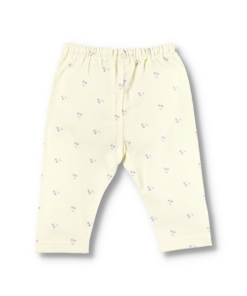 BRANSHES（ブランシェス）の「アソート柄7分丈レギンス（レギンス/スパッツ・キッズ・ブラウン/アイボリー/ピンクベージュ・80）」の5枚目の写真