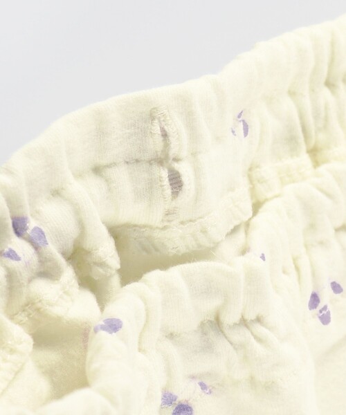 BRANSHES（ブランシェス）の「アソート柄7分丈レギンス（レギンス/スパッツ・キッズ・ブラウン/アイボリー/ピンクベージュ・80）」の7枚目の写真