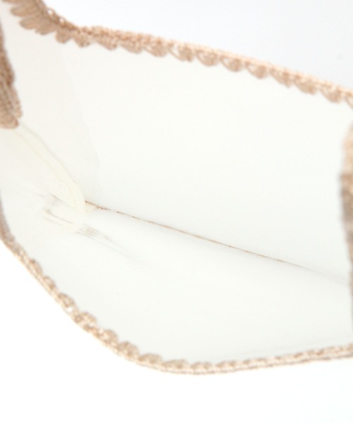 LEPSIM（レプシィム）の「クリアステッチミニマルシェバッグ　269159（ハンドバッグ・レディース・ブラック/オフホワイト・ONE SIZE）」の8枚目の写真