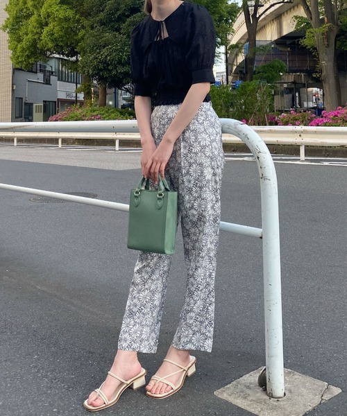 archives（アルシーヴ）の「【限定item】柄とろみテーパードパンツ（その他パンツ・レディース・ブラック/ベージュ/オフホワイト・MEDIUM）」の13枚目の写真