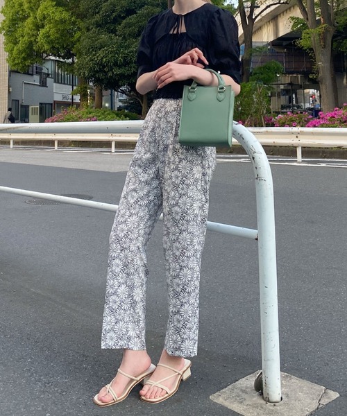 archives（アルシーヴ）の「【限定item】柄とろみテーパードパンツ（その他パンツ・レディース・ブラック/ベージュ/オフホワイト・MEDIUM）」の14枚目の写真