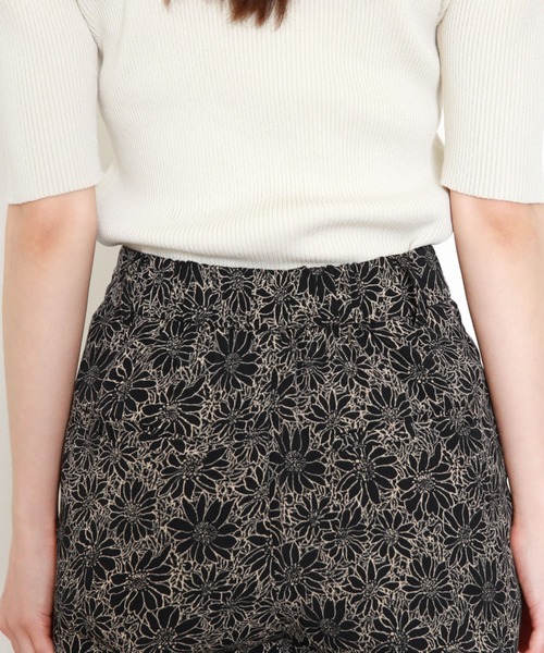 archives（アルシーヴ）の「【限定item】柄とろみテーパードパンツ（その他パンツ・レディース・ブラック/ベージュ/オフホワイト・MEDIUM）」の8枚目の写真