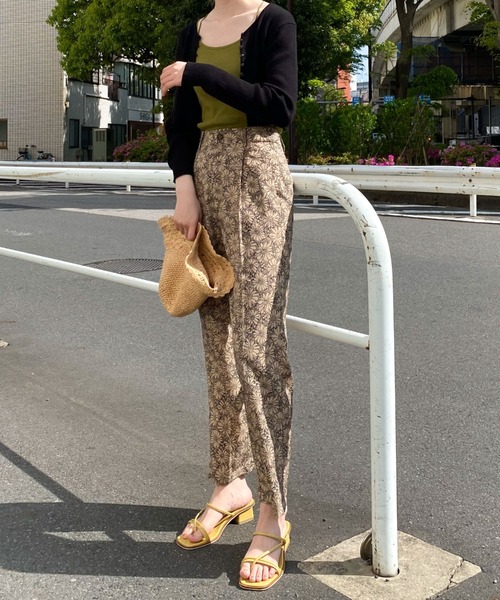 archives（アルシーヴ）の「【限定item】柄とろみテーパードパンツ（その他パンツ・レディース・ブラック/ベージュ/オフホワイト・MEDIUM）」の20枚目の写真