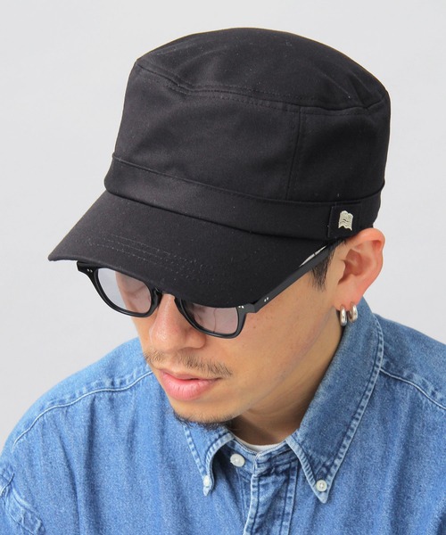 Basiquenti(ベーシックエンティ)の「星条旗刺繍 コットン アメリカン ワークキャップ(キャップ・メンズ・ベージュ/ブラック/キャメル/モカ/ネイビー・FREE)」の22枚目の写真