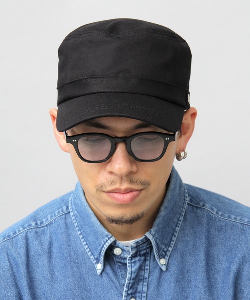 Basiquenti(ベーシックエンティ)の「星条旗刺繍 コットン アメリカン ワークキャップ(キャップ・メンズ・ベージュ/ブラック/キャメル/モカ/ネイビー・FREE)」の18枚目の写真