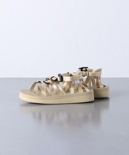 suicoke（スイコック）の「＜SUICOKE(スイコック)＞TOSSHI-V サンダル（サンダル・レディース・ブラック/ベージュ・24cm/25cm/23cm）」の2枚目の写真