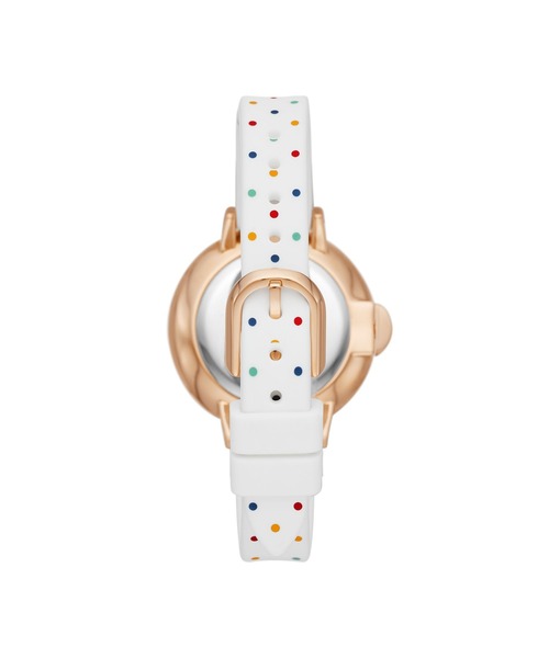 kate spade new york（ケイトスペード ニューヨーク）の「ケイト・スペード 腕時計 レディース アナログ シリコン KSW1755（アナログ腕時計・レディース・ホワイト・FREE）」の2枚目の写真