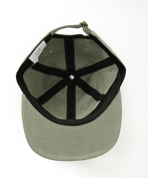 SAVE KHAKI UNITED（セーブカーキユナイテッド）の「SAVE KHAKI UNITED DISTRESSED CANVAS CAP（キャップ・メンズ・ブラック/オリーブ・FREE）」の3枚目の写真
