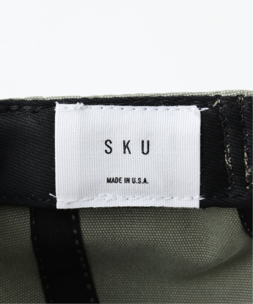 SAVE KHAKI UNITED（セーブカーキユナイテッド）の「SAVE KHAKI UNITED DISTRESSED CANVAS CAP（キャップ・メンズ・ブラック/オリーブ・FREE）」の6枚目の写真