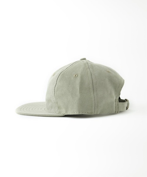 SAVE KHAKI UNITED（セーブカーキユナイテッド）の「SAVE KHAKI UNITED DISTRESSED CANVAS CAP（キャップ・メンズ・ブラック/オリーブ・FREE）」の8枚目の写真