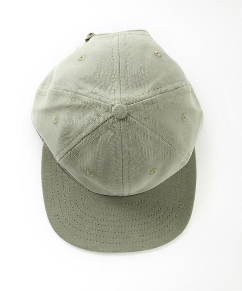SAVE KHAKI UNITED（セーブカーキユナイテッド）の「SAVE KHAKI UNITED DISTRESSED CANVAS CAP（キャップ・メンズ・ブラック/オリーブ・FREE）」の10枚目の写真